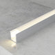 Profil fin din aluminiu - 2 metri | Pachet 5 buc (10 m) - imagine 2