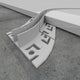 Profil din aluminiu Plof - 2 metri