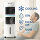 Climatizator Evaporativ Portabil AirPro 5500 m³/h 30 Litri - imagine 7