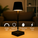 Lampă LED De Masă Black Courtin - imagine 5