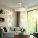 Ventilador de techo LED White Dary Ø106 cm - imagine 4