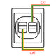 Modul priză internet – CC - imagine 3