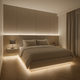 Bandă LED 24V COB Free Cut IP20 13W/m - 10 metri - imagine ambientală