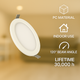 Downlight LED Circular Seria Eco 20W - imagine 6
