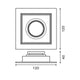 Inel cardan Aras pentru modulul Arumled/gu10/mr16 - imagine 3