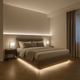 Bandă LED 24V DC Maori Ip20 256 LED/m - 5 metri - imagine ambientală