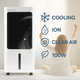Climatizator Evaporativ Portabil AirMax 4800 m³/h 30 Litri - imagine 7