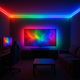 Bandă LED 24V RGB+CCT 60 LED/m Ip20 - 5 metri DC Smd5050 Videny - imagine ambientală