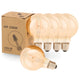 Bec LED Filament E27 G80 6W Chihlimbar