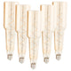 Bec LED Filament Spiral E27 Sticla 70 mm 4W Chihlimbar