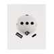 Priză încastrată tip Schuko cu USB + C – CC - imagine 4