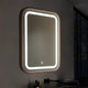 Oglindă LED pentru baie 15W Wood Square CCT