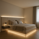 Bandă LED 24V COB Nake IP20 10W/m - 10 metri - imagine ambientală