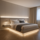 Bandă LED digitală 24V DC SMD2835 Messe IP20 42 LED/m – 10 metri - imagine ambientală