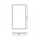 Panou LED Rectangular Seria Bure 120X60 cm 80W 6000K