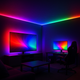 Mini controler SmartHome pentru benzi LED RGB cu telecomandă IR/APP - imagine ambientală