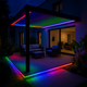 Bandă LED 24V RGB+w (3000k) 60 LED/m Ip65 - 5 metri DC Smd5050 Videny - imagine ambientală