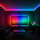 Bandă LED 24V IP20 120 LED/m - 10 metri RGB DC SMD3535 Serie Classic - imagine ambientală