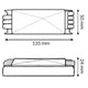 Surse de alimentare Protech pentru benzi LED 100W 12VDC