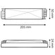 Surse de alimentare Protech pentru benzi LED 300W 12VDC