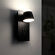 Aplică de perete LED orientabilă Black Down 17W - imagine 4
