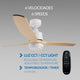 Ventilator De Tavan LED White Sara - imagine 5