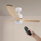 Ventilator De Tavan LED White Sara