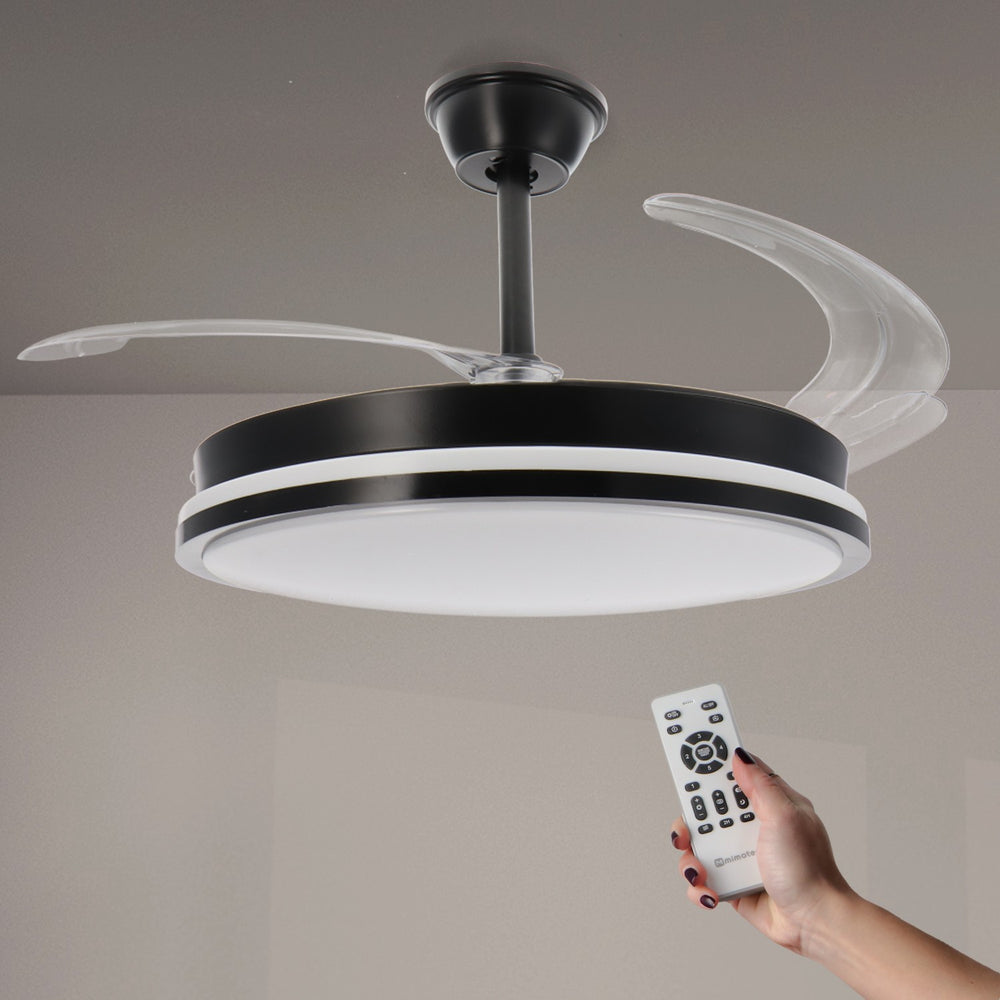 Ventilador de techo LED Black Count Ø107 cm
