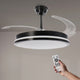 Ventilador de techo LED Black Count Ø107 cm