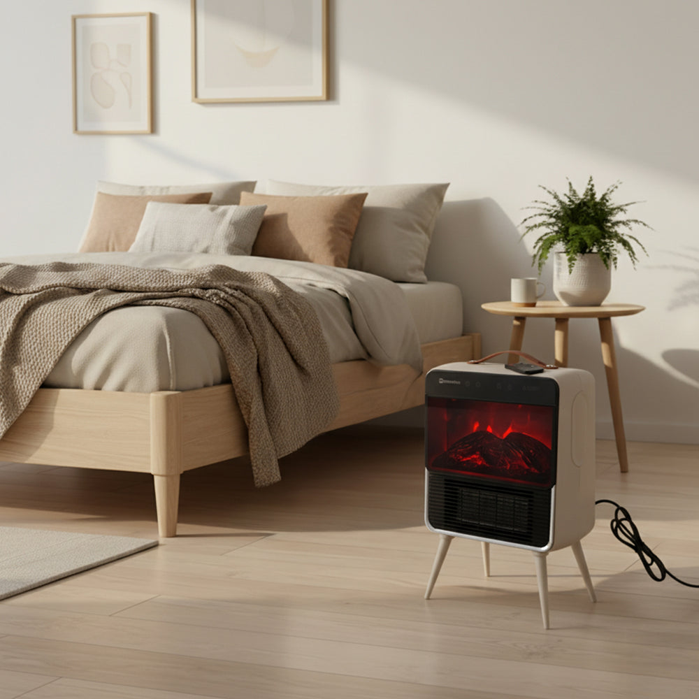 Încălzitor Ceramic Cassete 2000W Cu Efect De Flacără