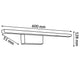 Aplica de perete led 12W CCT