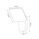 Aplică de perete LED Mirror 10W