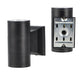 Tub de iluminat LED Negru 2X3W IP54
