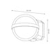 Aplică de exterior LED World 10W