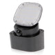 Lampa solara alba de perete 4000k