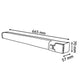 Aplica de perete led 15W CCT