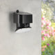 Lampa solara alba de perete 4000k