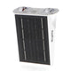 Lampa solara alba de perete 4000k