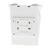 Lampa solara alba de perete 4000k