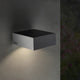 Lampa solara alba de perete 4000k
