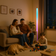 Lampă De Podea 5V DC RGBIC Cu Telecomandă Și Aplicație - imagine 7