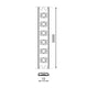 Bandă LED 12V IP20 RGB 60 LED/m - 5 metri DC SMD5050 Videny