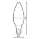 Bec LED SmartHome C37 6W