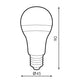 Bec LED E27 G45 7W