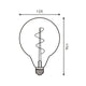 Bec LED cu filament spiralat E27 G125 4W Chihlimbar
