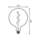 Bec LED cu filament spiralat E27 G200 4W Chihlimbar