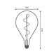Bec LED cu filament spiralat E27 A160 4W Chihlimbar