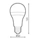 Culori Bec LED A60 E27 10W RGBW cu telecomanda
