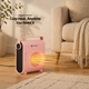 Încălzitor Ceramic Pink Hearth 2000W - imagine 4