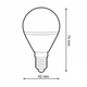 Bec LED E14 G45 7W - imagine 4